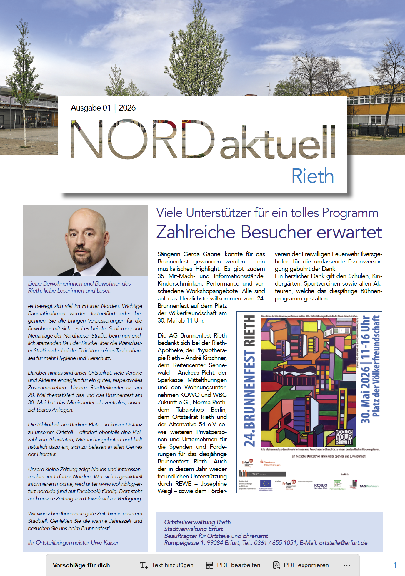 NORD aktuell Rieth
